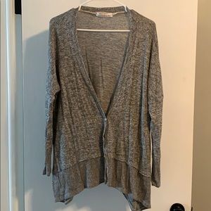Oversized Grey Cardigan